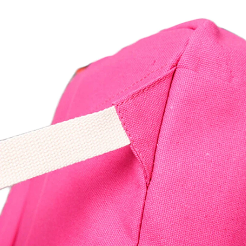 Новый бренд 2020 модная женская парусиновая школьная сумка рюкзак для девочек