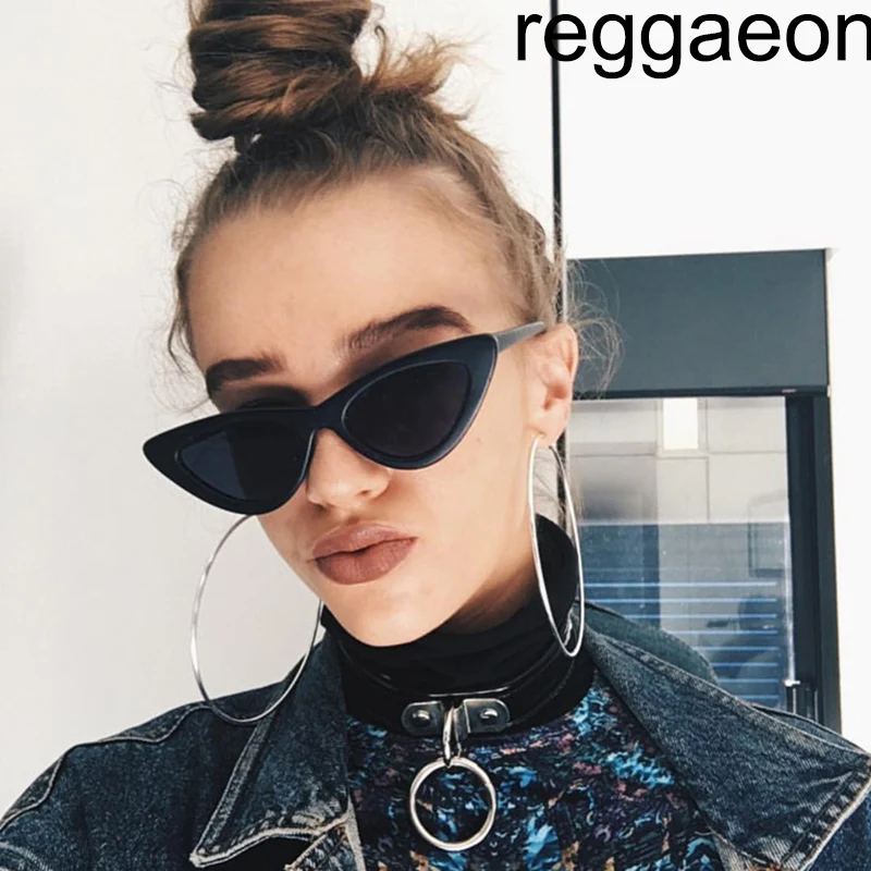2018 reggaeon новые модные милые сексуальные женские солнцезащитные очки кошачий глаз