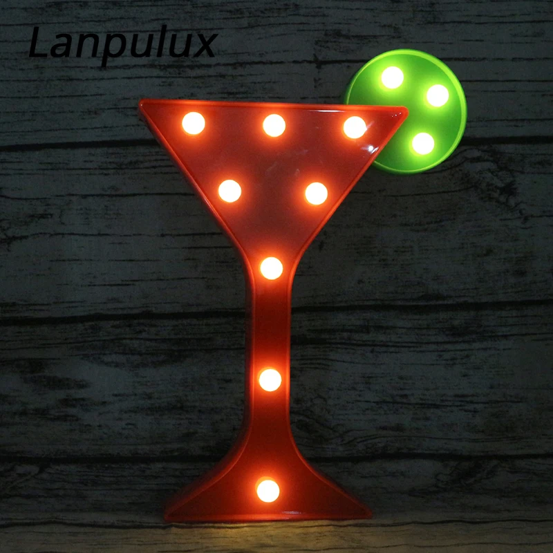 Lanpulux красная чаша для вина ночник привлекательное украшение спальни форма чашки