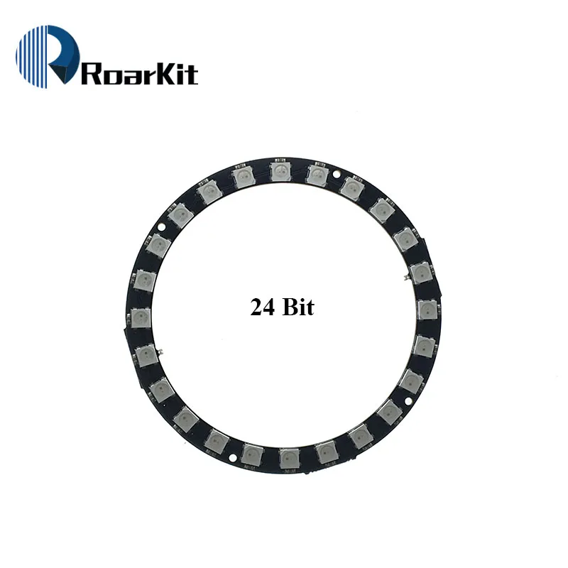 Светодиодное кольцо RGB 1 3 4 7 8 9 12 16 24 32 бит LED s WS2812 5050 светодиодная кольцевая лампа