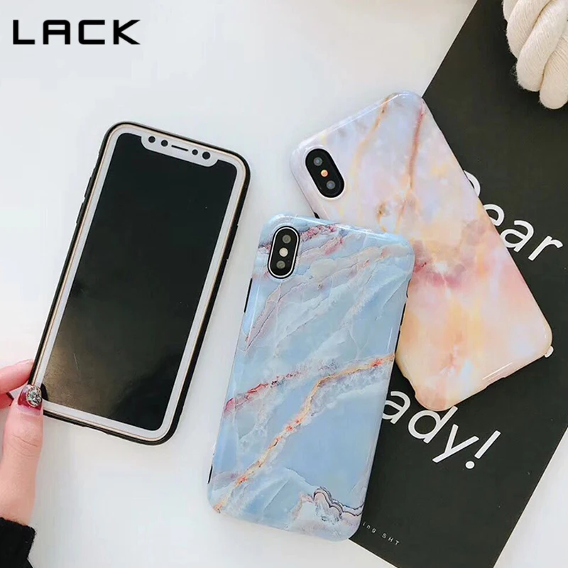 LACK Classic Colorful Art Phone Cases For iphone X Case 7 6 6s 8 Plus Retro Fashion Marble Soft Back Cover Coque Capa |