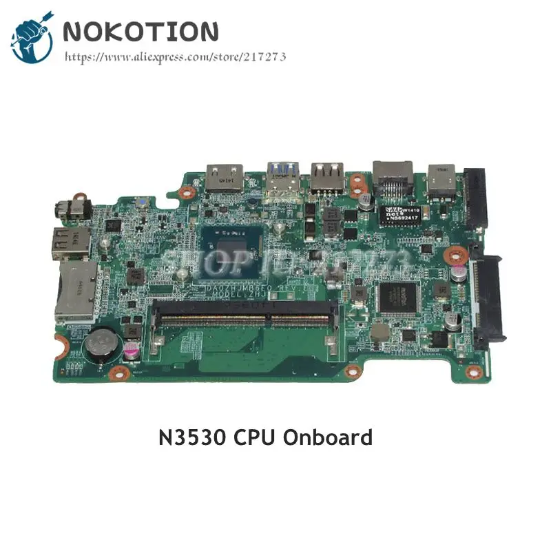 NOKOTION для Acer aspire E3 111 ES1 Материнская плата ноутбука NBMNU11003 NB.MNU11.003 DA0ZHJMB6E0 SR1W2 N3530