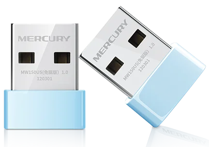 Замена tenda W311mi Plug& Play нет необходимости в драйвере Mini Mercury 150M беспроводная сетевая карта 11N 150 Мбит/с 2,4 ГГц USB WiFi адаптер