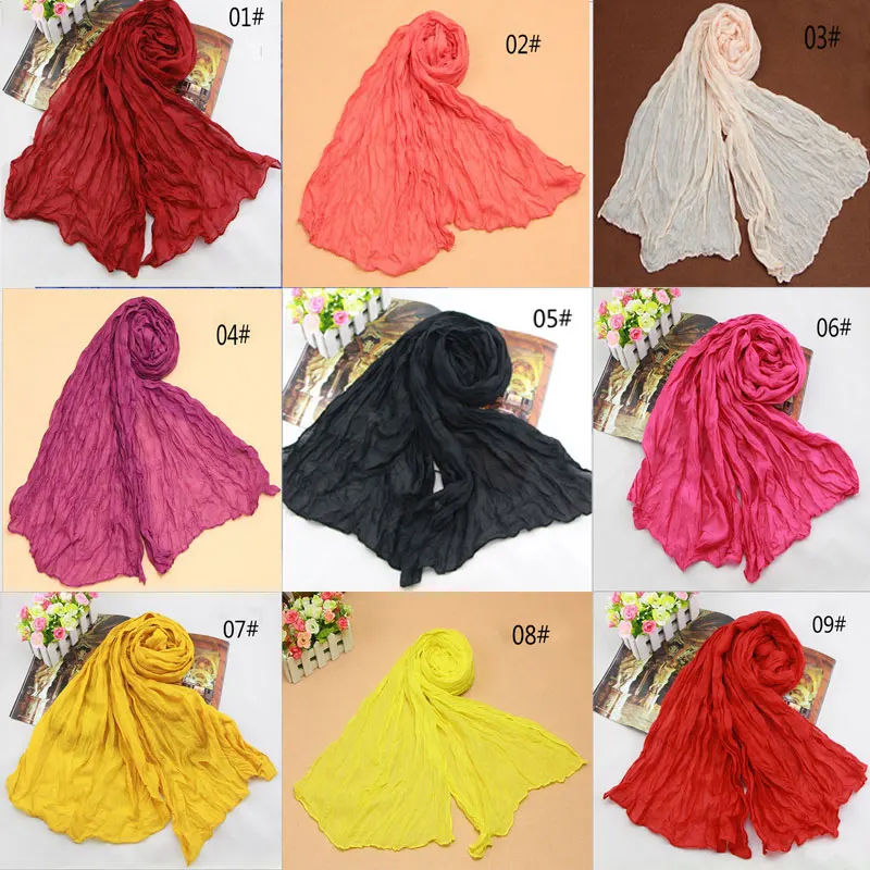 Лидер продаж 2018 новинка модный фирменный летний шарф из хлопка и льна Женская