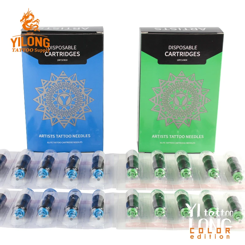 Одноразовые картриджи для тату-машинки 10 шт. | Красота и здоровье