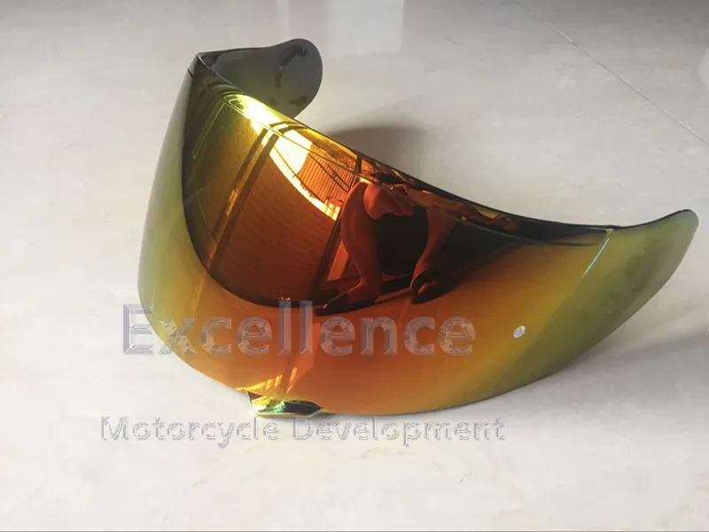 Gold red Pinlock шлем козырек для Shoei GT-Air Neotec CNS-1 CNS1 TC-5 TC-9 - Цвет: Gold red
