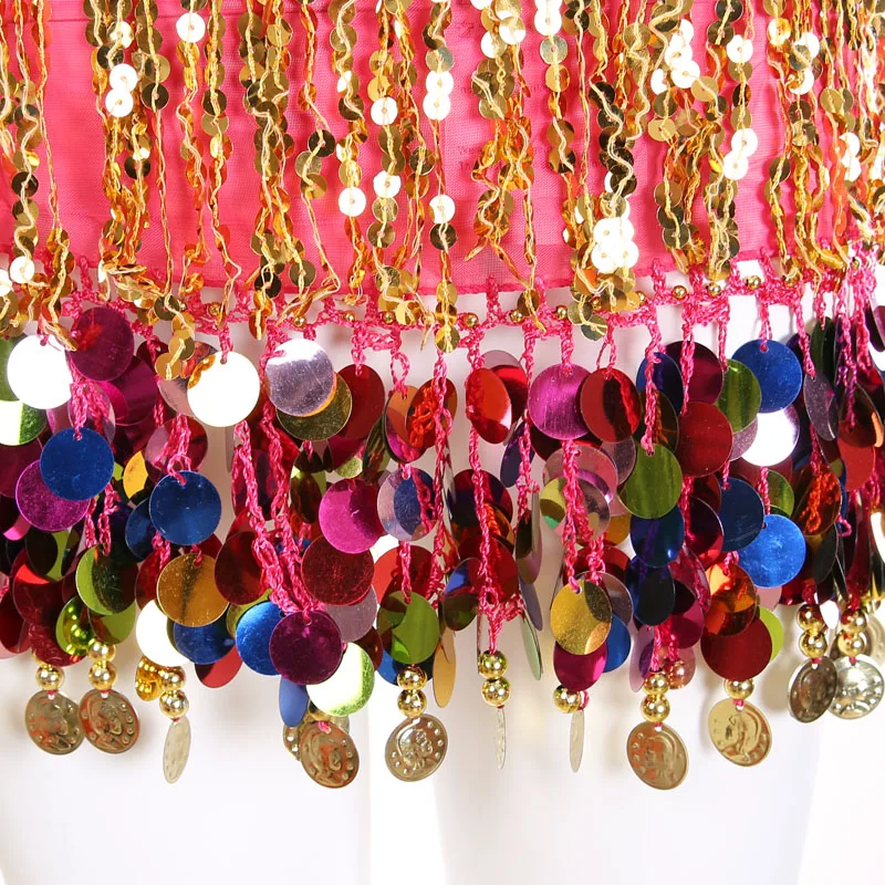 

Blingstory Summer Fringe Bead Diamond Belly Chain Bling Sequin Dance Hip Belt