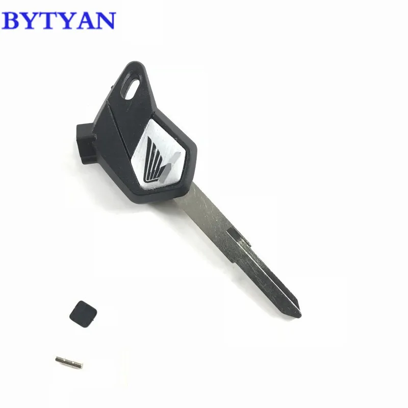 Фирменная новинка мотоцикл запчасть Заготовка ключа для HONDA скутер Магнит Anti theft