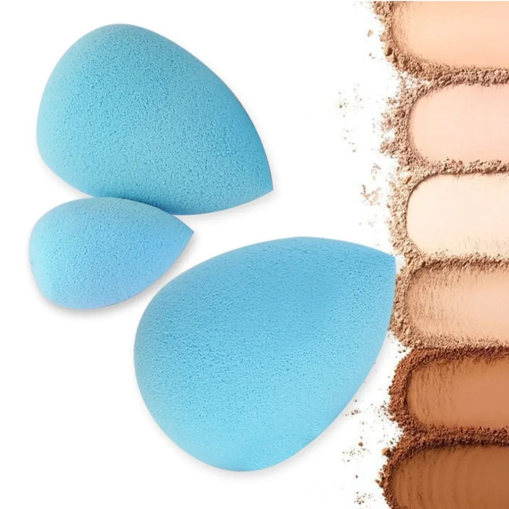 3 шт спонж слоеный косметический инструмент для макияжа сухое и влажное использование Гладкий тональный крем