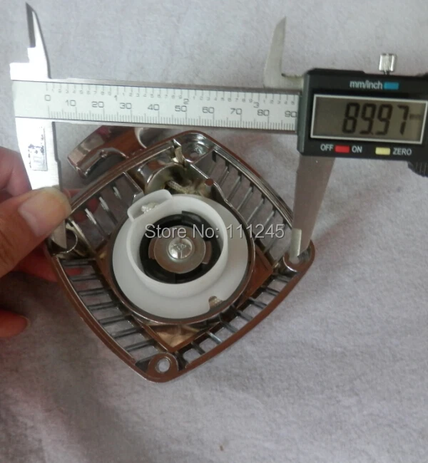Стартер RECOIL в сборе хромированный для большинства 23CC 26CC 29CC 30 5 cc R/C ZENOAH G230RC baha HPI FG RV