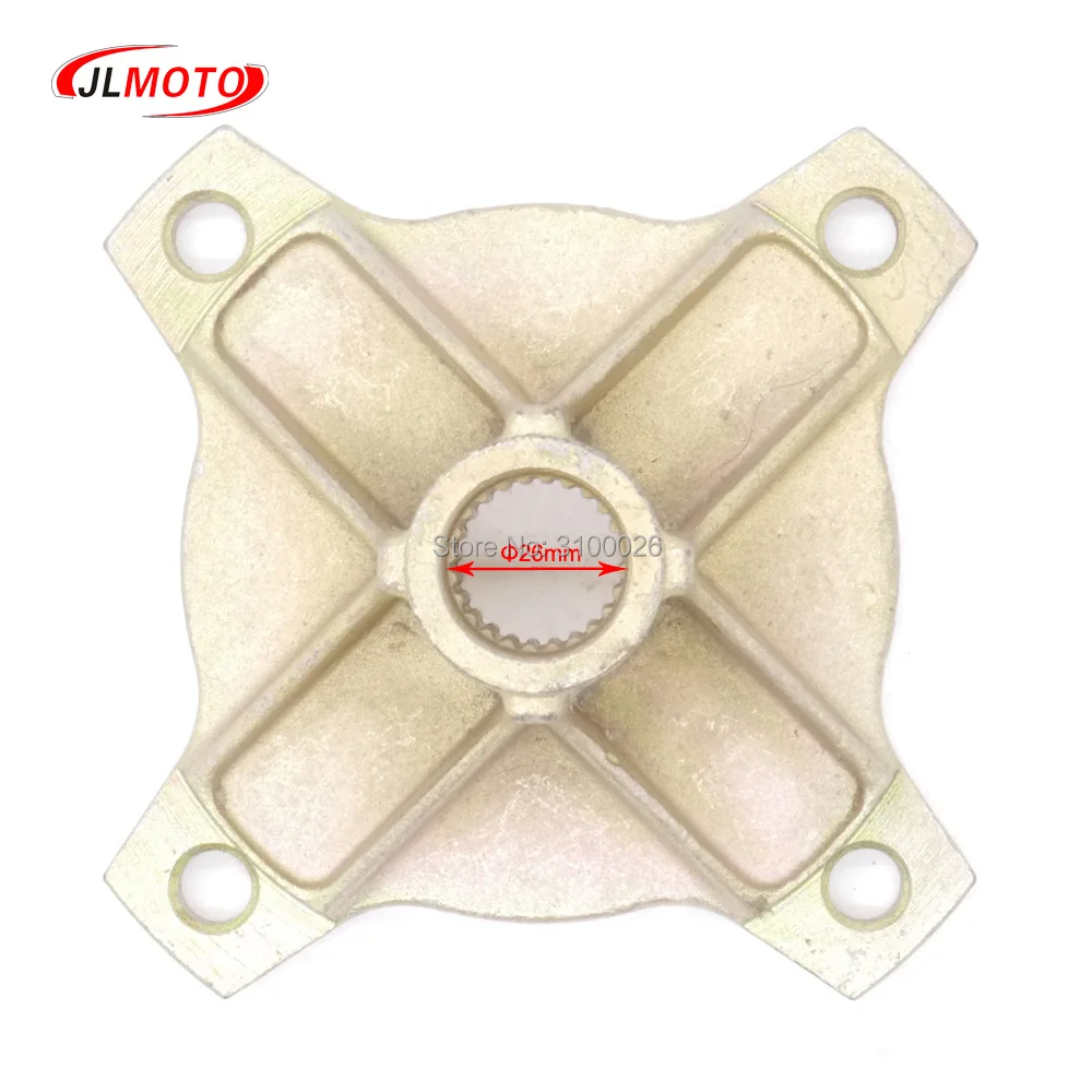 

24T 136mm*4 STUD Rear Wheel Hub Fit For China 150cc 200cc 250cc 300cc Go Kart Buggy Karting ATV UTV Quad Bike Parts
