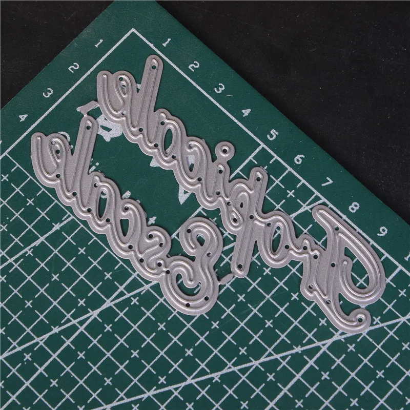 Французские карты слова делая металлические режущие штампы для DIY Скрапбукинг