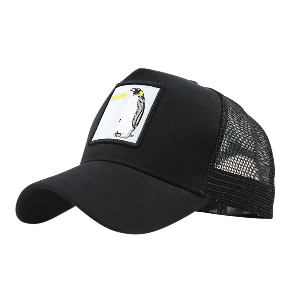 Gorras de animales унисекс Открытый хлопок высокого качества животных кепки-бейсболки с вышивкой женские мужские шапки регулируемые gorra animales