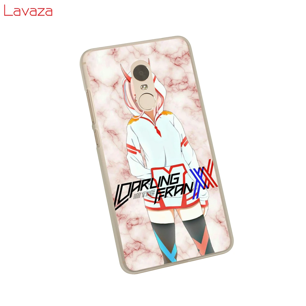 Жесткий чехол для телефона Lavaza Anime Darling in the FranXX для Xiaomi Redmi 5A 5 Plus 6 Pro 6A и Note 7.
