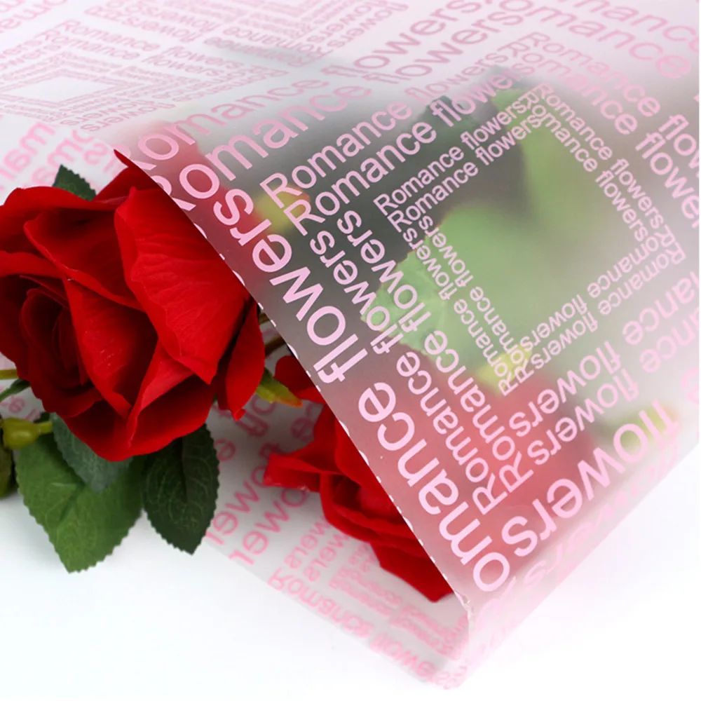 

20pcs Waterproof Wrapping Paper Flower Bouquet Waterproof Packing Paper Fog Gift Wrap Material Florist Supplier