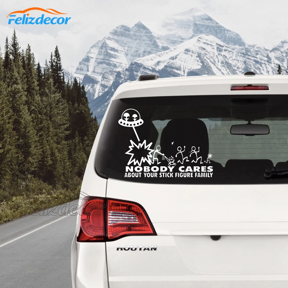 Новое поступление наклейка на фигуру семьи инопланетянин атака НЛО никто не