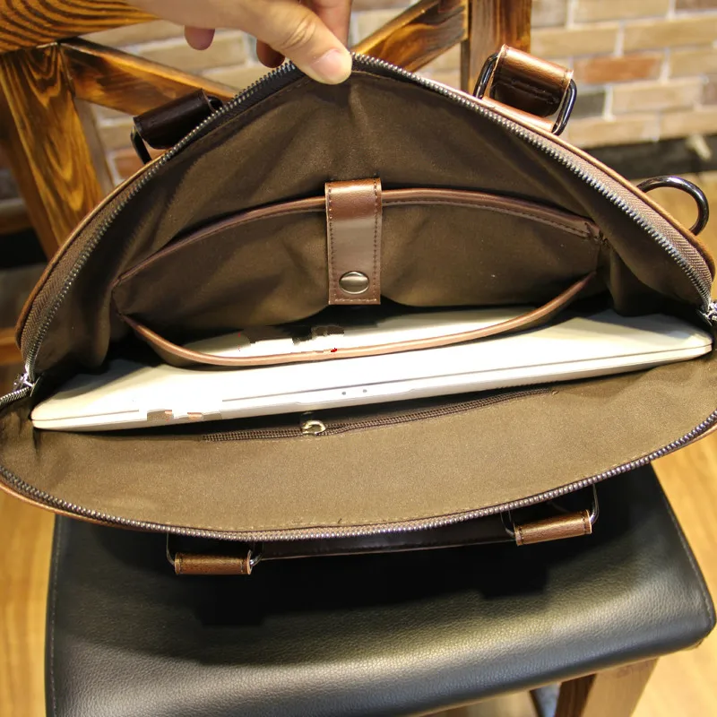 Tidog Crazy Horse новая кожаная сумочка с замком сумка для бизнеса|leather bag|leather business baghandbag