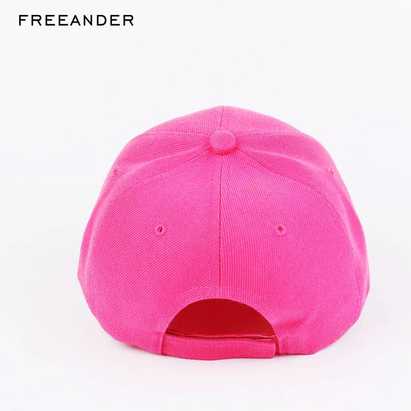 Freeander High Quality Baseball Cap For Women Bone Snapback 2018 Summer Pink Female Solid Adjustable Hat Hip Hop Caps Golf | Аксессуары