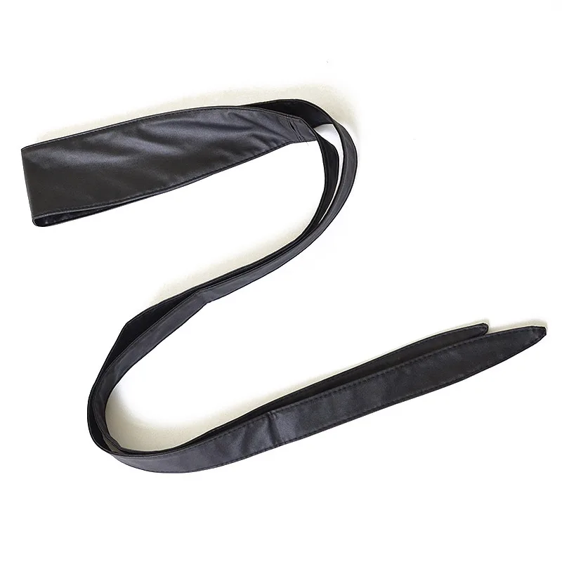 

lace up pu leather wide corset cummerbunds strap belts for women girls High Waist Slimming girdle Belt ties bow bands VKAC1002