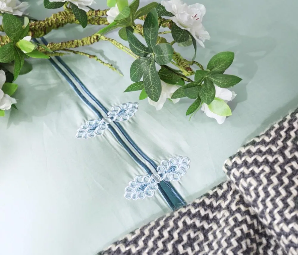 Высококачественный Комплект постельного белья с китайской вышивкой