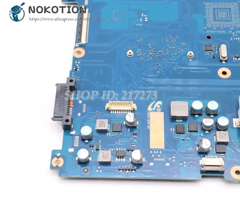NOKOTION для samsung NP-RV411 RV411 Материнская плата ноутбука DDR3 Процессор BA92-07702A BA92-07702B BA41-01432A BA41-01433A BA41-01434A