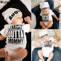 waiwaibear hot sale newborn baby girls boys clothes baby short sleeve rompers baby outfits one pieces clothing xne36