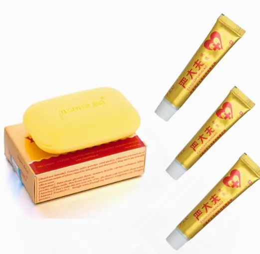 Горячая продажа Yandaifu крем для тела 4 шт уход за кожей yiganerjing псориаз дерматит Eczema