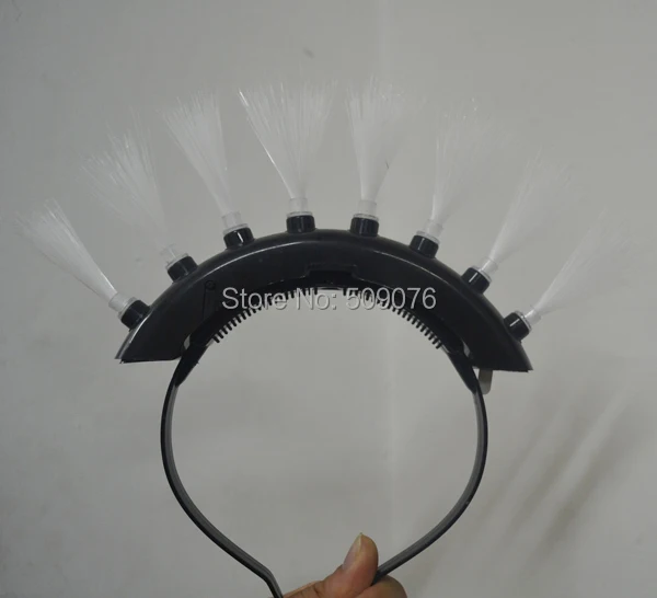 Бесплатная доставка 2 шт./Лот оптоволоконный светодиодный светящийся головной