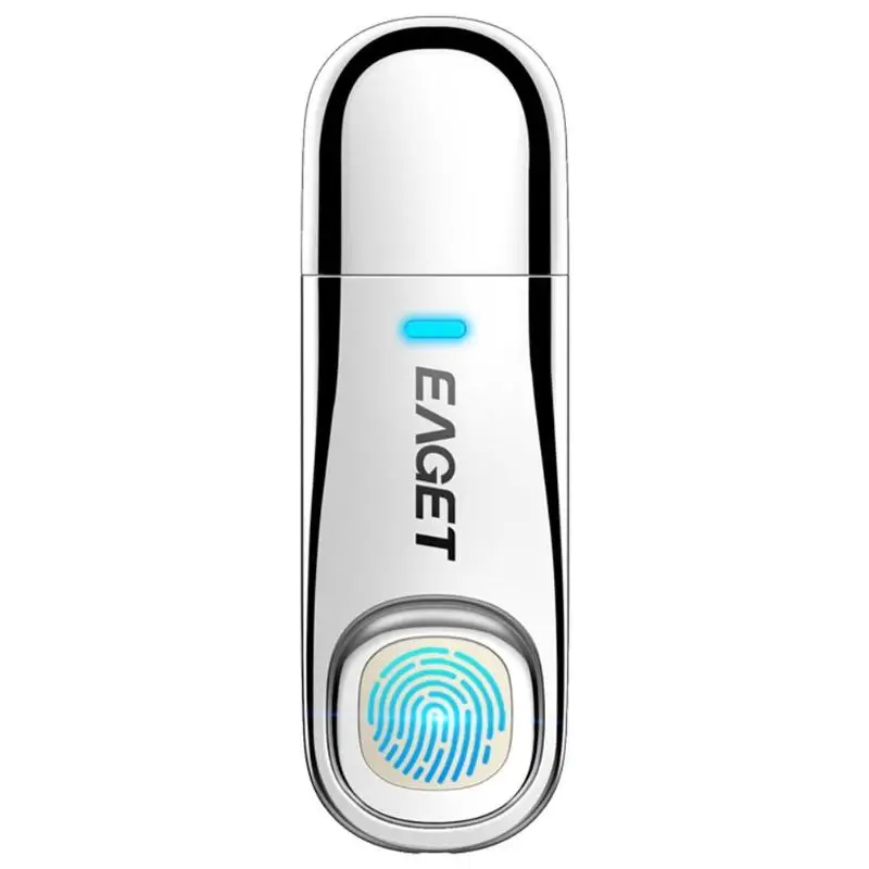 FU60 EAGET FU60 FU5 32 ГБ/64 Гб USB накопители отпечаток пальца зашифрованный USB флеш-накопитель Высокоскоростной USB 3,0 Флешка металлический u-диск для ПК ноутбука - Цвет: FU60