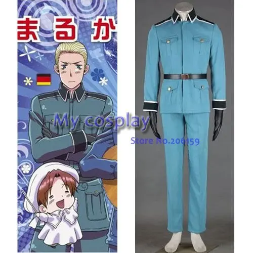 Костюм для косплея из аниме Hetalia Axis Powers Германия мужской популярный костюм