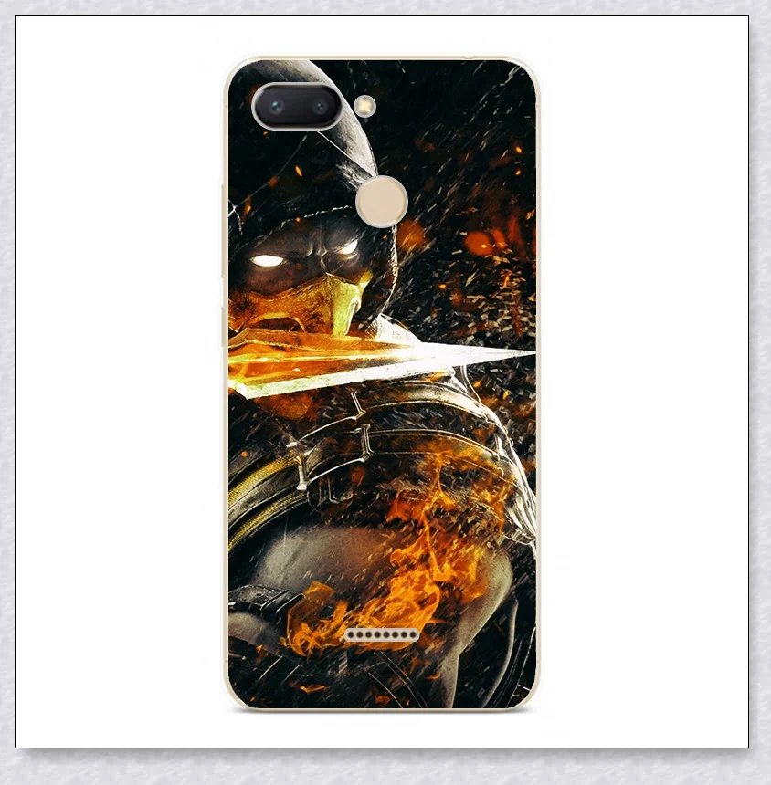 Силиконовый чехол для Xiao mi Red mi 6, чехол 5,45 дюйма, Роскошный чехол для телефона с принтом кошки для Xiao mi Xio mi Red mi 6 Red mi 6 Fundas Coque - Цвет: 008