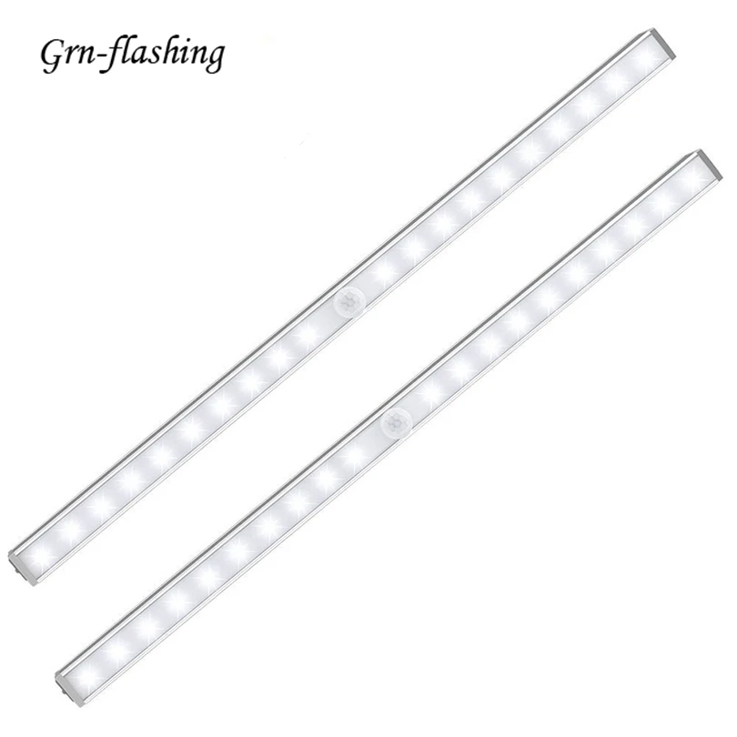 

Светодиодный светильник для кухни, светильник для шкафа, датчик движения, алюминиевый профиль, светодиодный светильник для дома, кабинета, ...