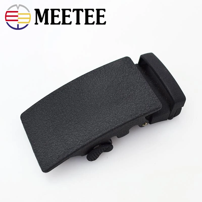 Meetee 3,5 см ширина мужской ремень пряжки Автоматический Металлический Пояс голова мужской бизнес досуг для 3,4-3,6 см ремень джинсы аксессуары