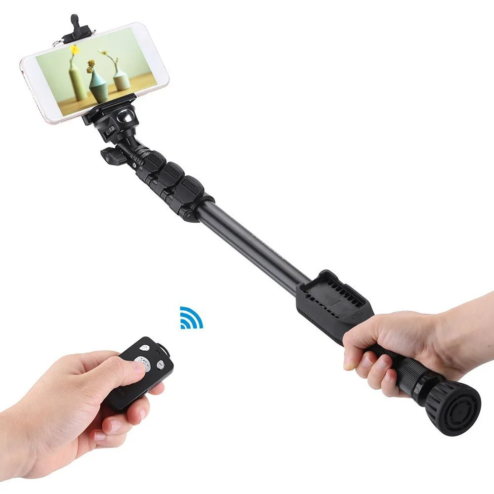 YunTeng 388 YT Selfie Палка Монопод с Беспроводной Bluetooth Пульт Дистанционного Спуска