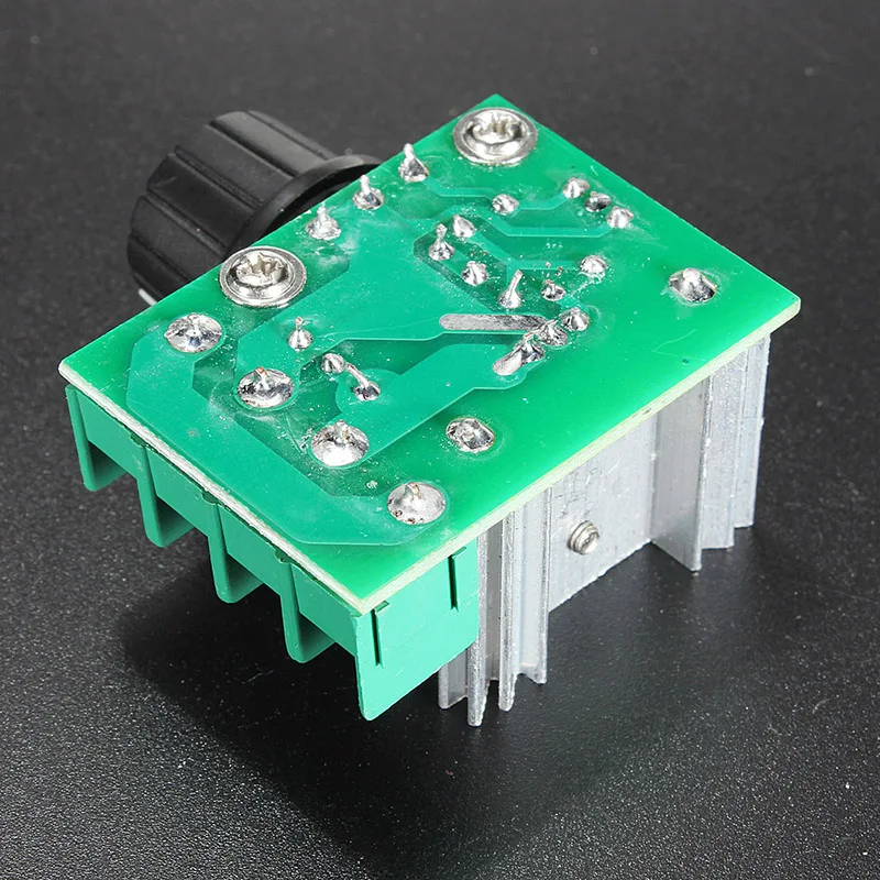 2000W Thyristor Electronic Dimmer 220V Controlled Rectifier SCR Voltage Regulator Speed Control Temperature Thermostat for Lamps | Лампы и