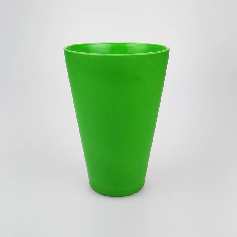 Новые экологически чистые бамбуковые кружки для здоровья зеленые белые кофейные