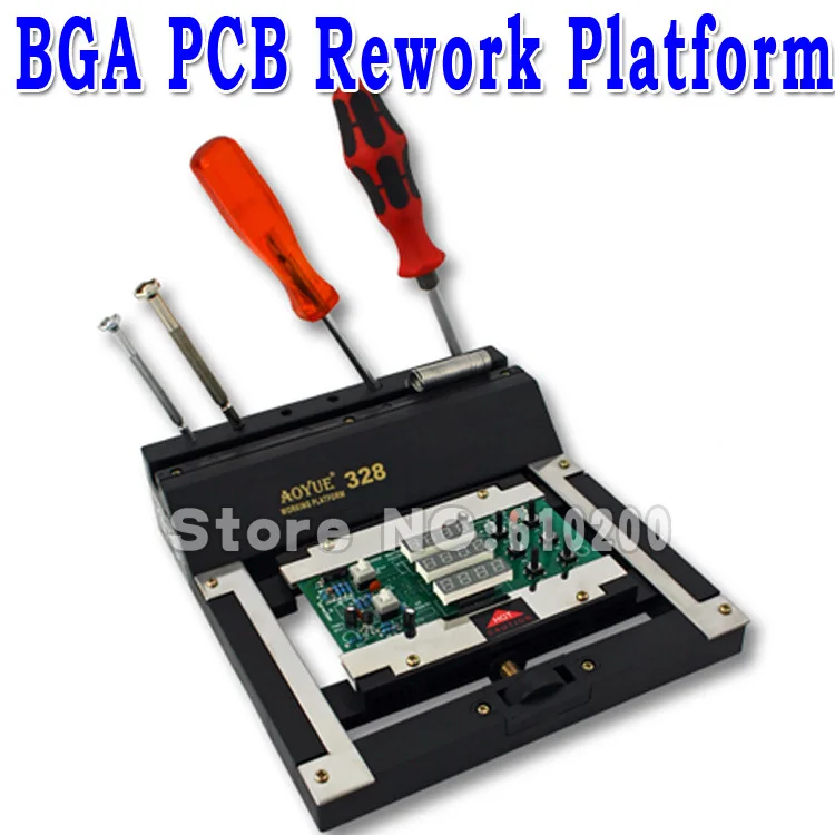 Бесплатная доставка AOYUE 328 BGA горячий воздушный пистолет Рабочая платформа с