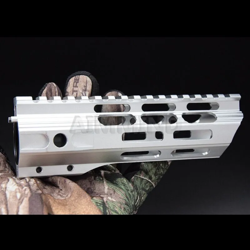 7 10 12 15 inch Picatinny mlok handguard Rails free Float ar Handguard Quad Rail for AEG M4 M16 AR15 Hunting Shooting | Спорт и