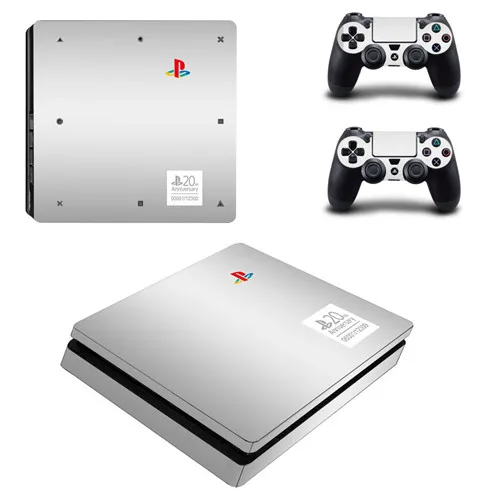 500 миллионов Ограниченная серия PS4 тонкая наклейка для sony playstation 4 консоль и контроллер наклейка PS4 тонкая виниловая наклейка - Цвет: YSP4S-3067
