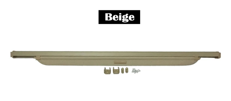 Beige Задняя крышка для багажника TOYOTA Land Cruiser PRADO LC120 FJ120 120 2003-2009, Защитная пленка, аксессуары - Цвет: Beige