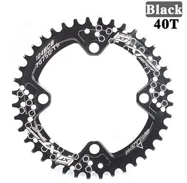 Рукоятка велосипеда 104BCD круглая форма узкая широкая 40T/42T/44T/50/52T MTB цепное кольцо