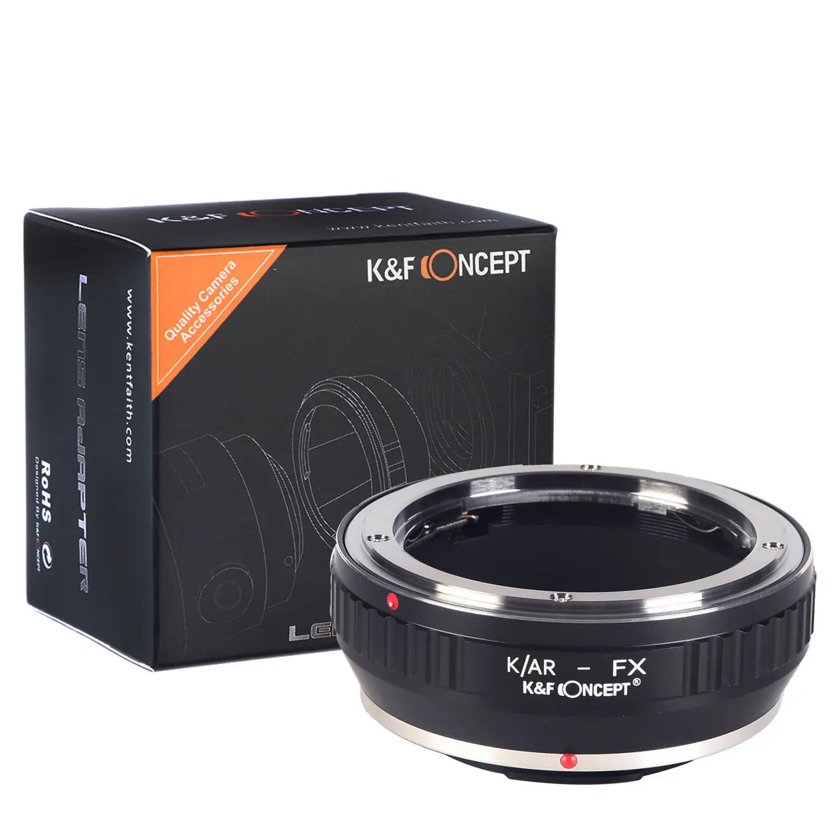 

K&F CONCEPT Lens Adapter Ring for Fotasy AFKR Konica Hexanon AR lens to Fujifilm FX Mount Camera Body