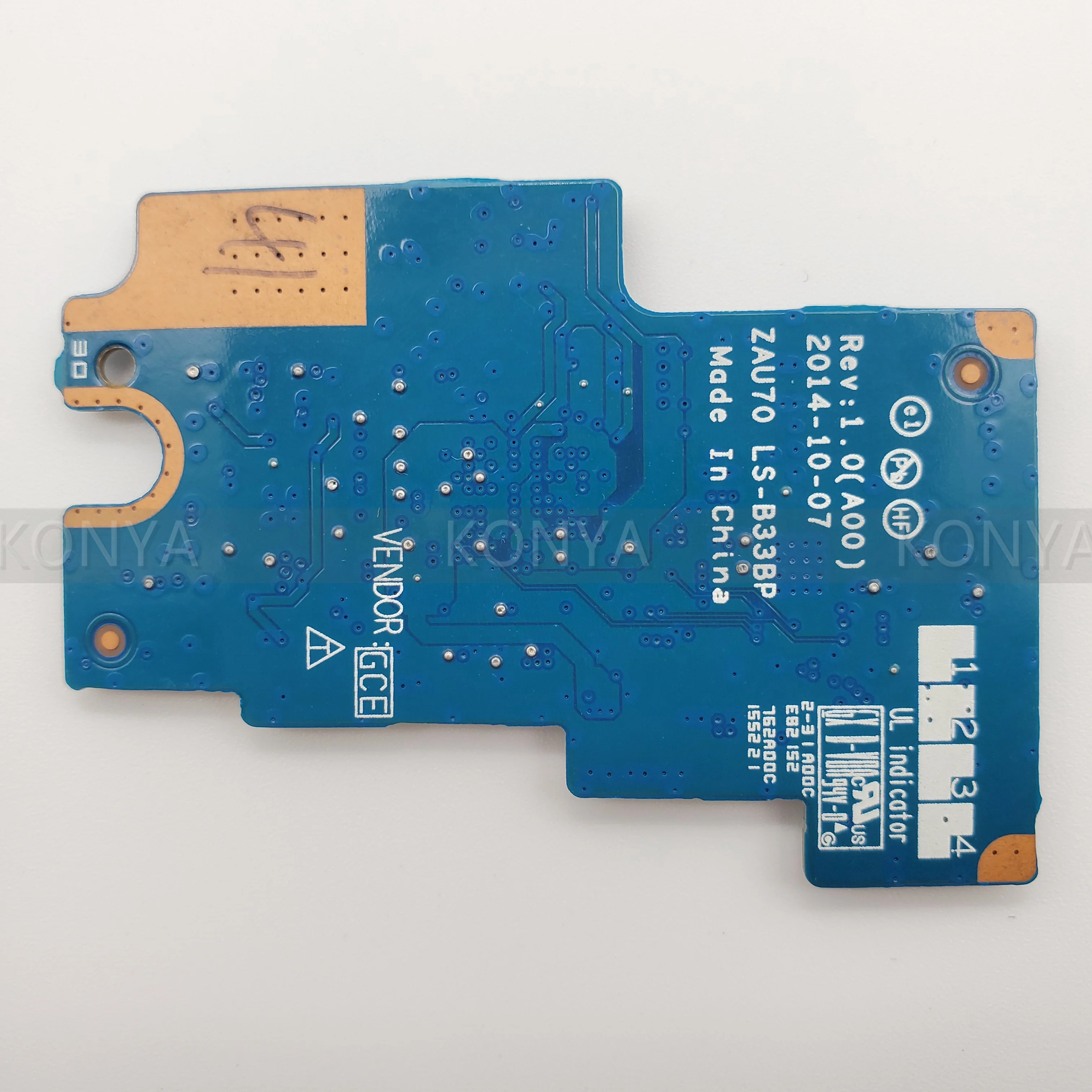 Новый оригинальный для Dell широта 13 7350 плата с кнопками чип LS B33BP|Компьютерные