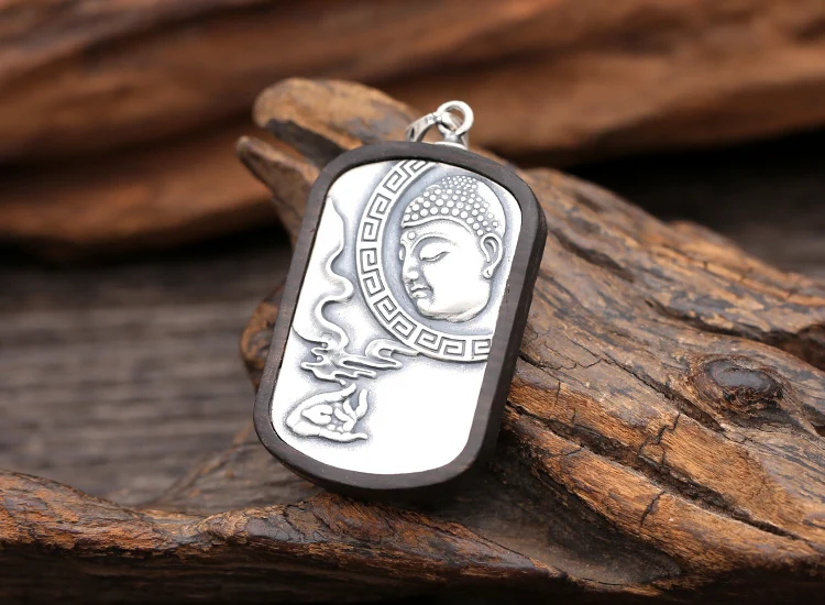 Женская серебряная буддистская драгоценность A2395|jewelry pendant|buddha pendantsilver buddha pendant |
