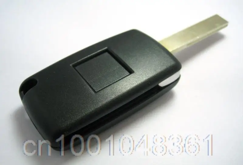 Дистанционного флип складной ключ чехол Keyless Брелок для peugeot 107 207 307 407 408 2 кнопки 2B