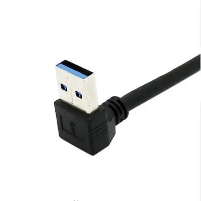 20 см вверх Угловой 90 градусов правый угловой USB 3 0 Микро 10Pin кабель Высокое