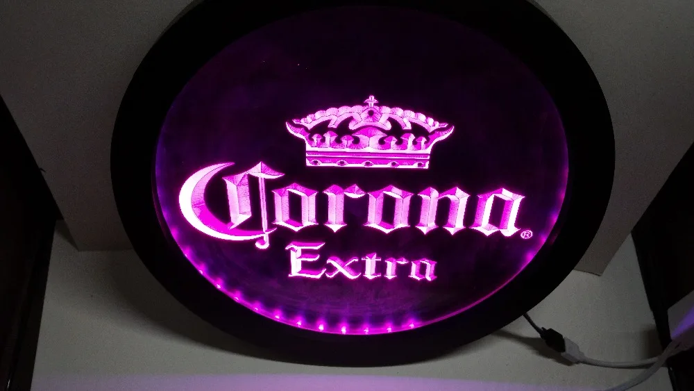 B42 Corona Extra RGB led многоцветный беспроводной контроль пивной бар Пивной клуб
