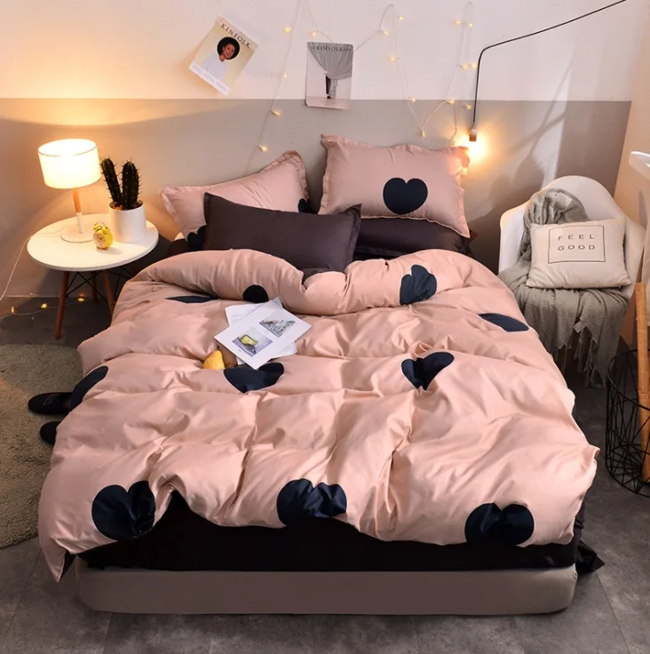 

Bedding Set Blue Euro Bedspread Luxury Duvet Cover Double Bed Sheets Linens Queen King Adult Bedclothes30