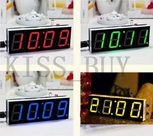 Наборы для творчества цифровые светодиодные часы электронные фотообои с большим