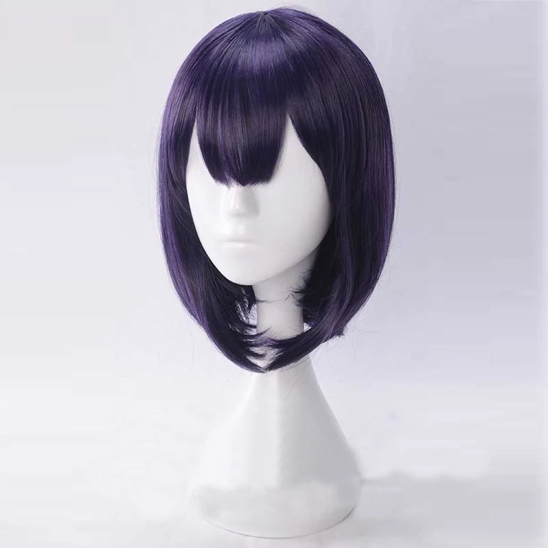 Судьба/большой заказ Shuten-douji короткий парик косплей синтетические фиолетовые